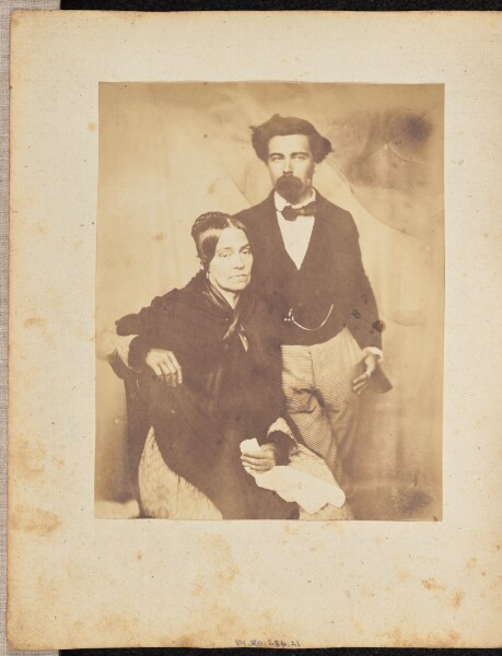 Jakob Höflinger, [Portrait of a man and woman]