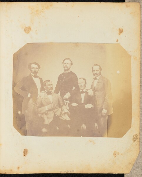 Jakob Höflinger, [Group portrait of men]