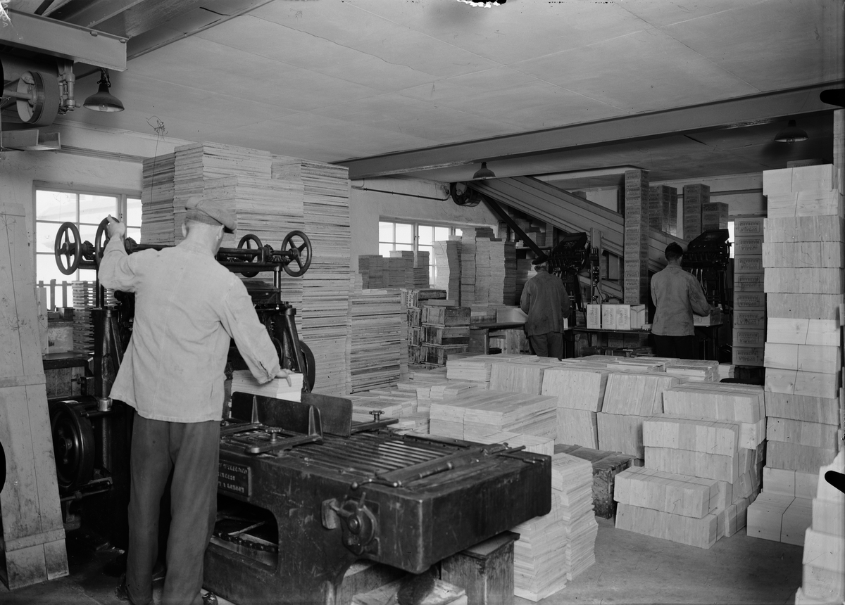 Paul Sandberg, AB Upsala margarine factory, Höne district, Uppsala, interior 1934
