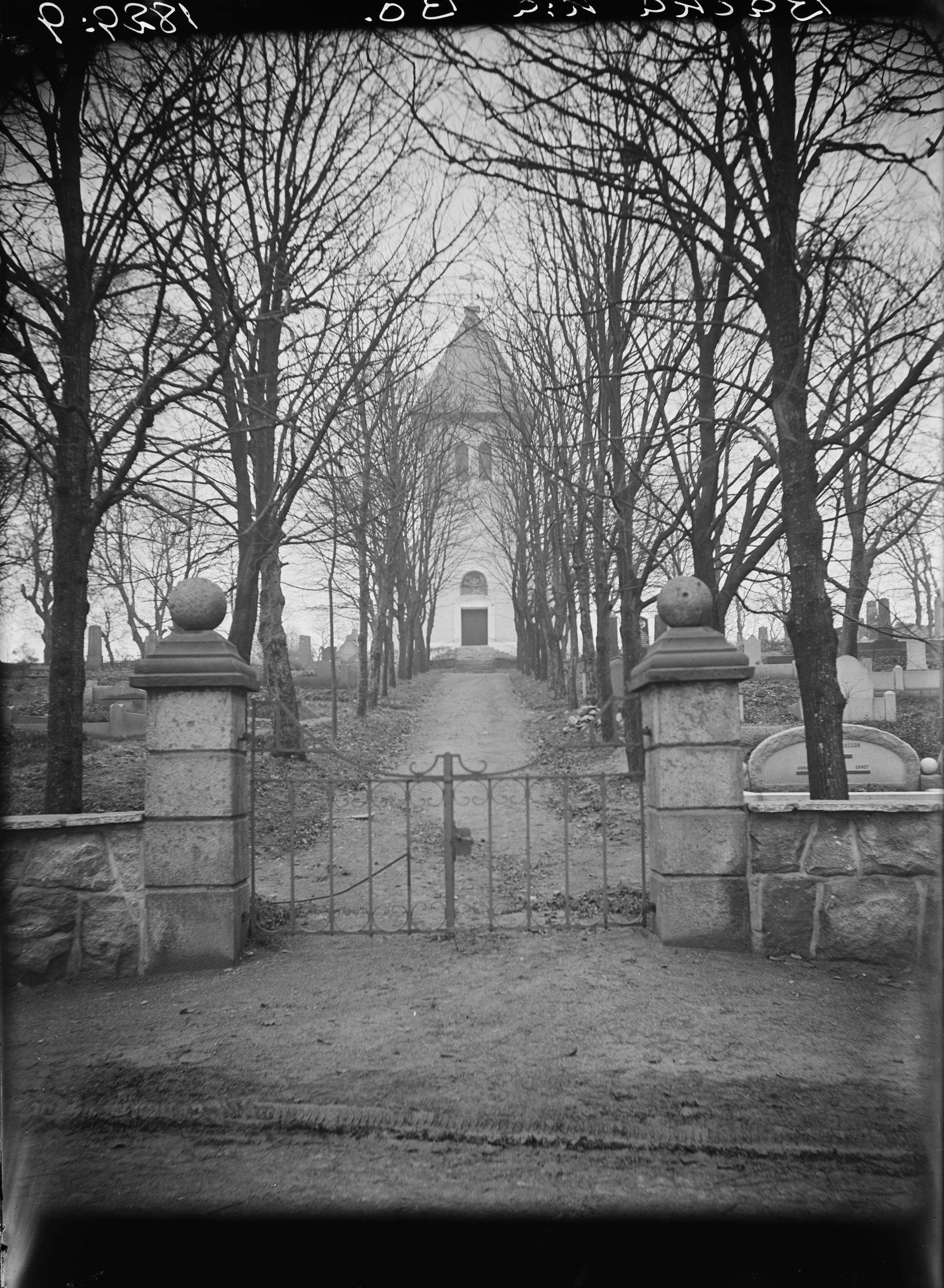 Axel Forssén, Backa kyrka