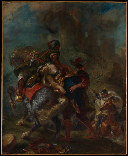 Eugène Delacroix, The Abduction of Rebecca
