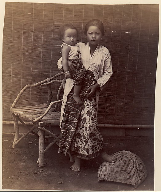 Unknown, 12 Year Old Mother, Malay, Batavia