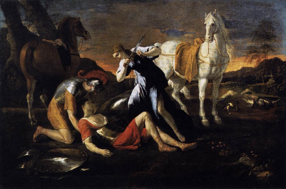 Nicolas Poussin, Tancred and Erminia