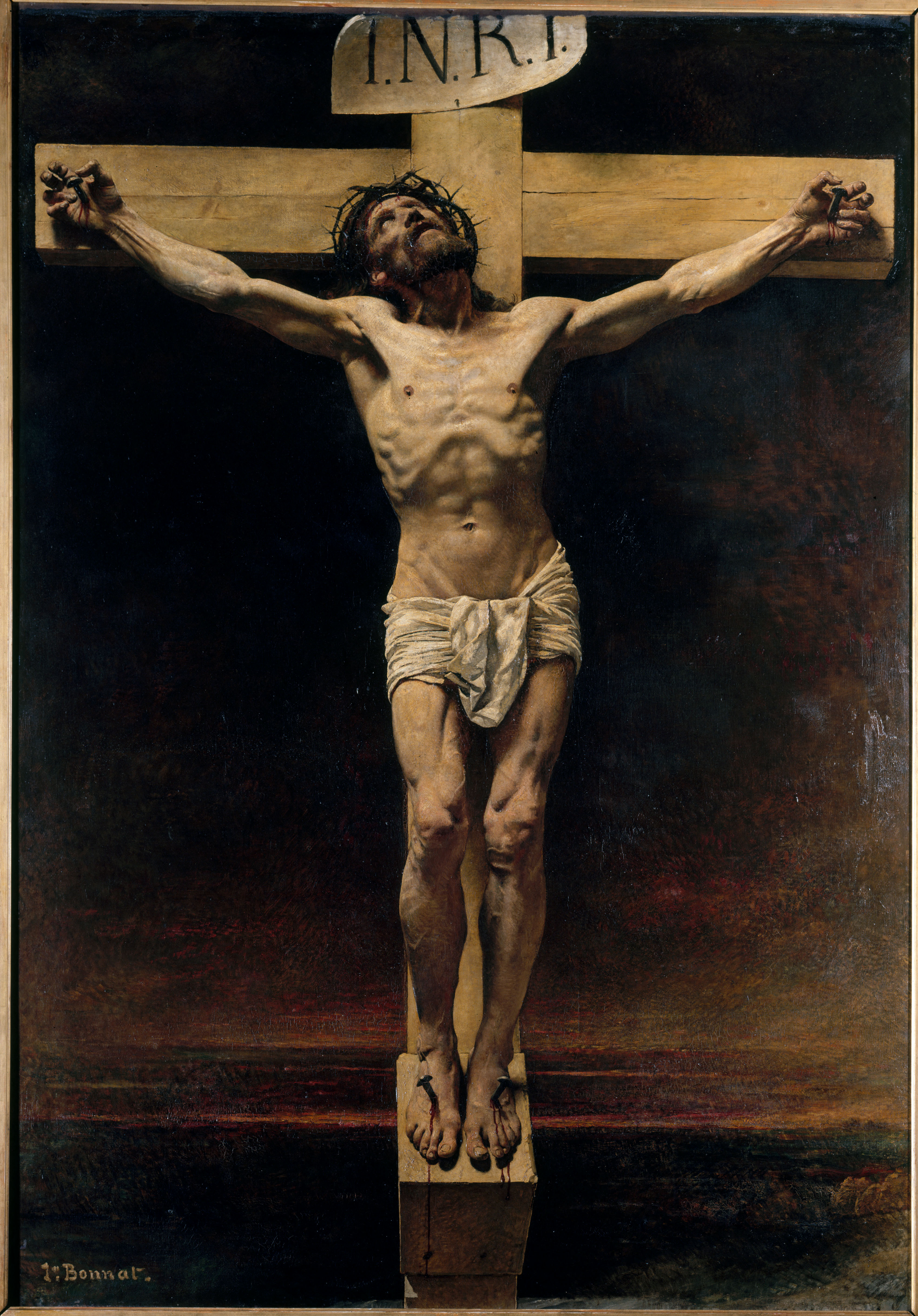 Léon Bonnat, Le Christ en croix