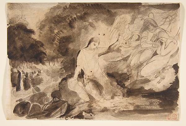 Eugène Delacroix, The Agony in the Garden