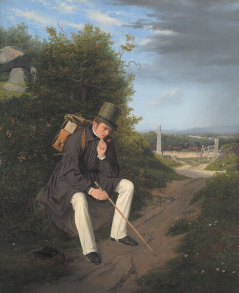 Jørgen Roed, En kunstner på vandring