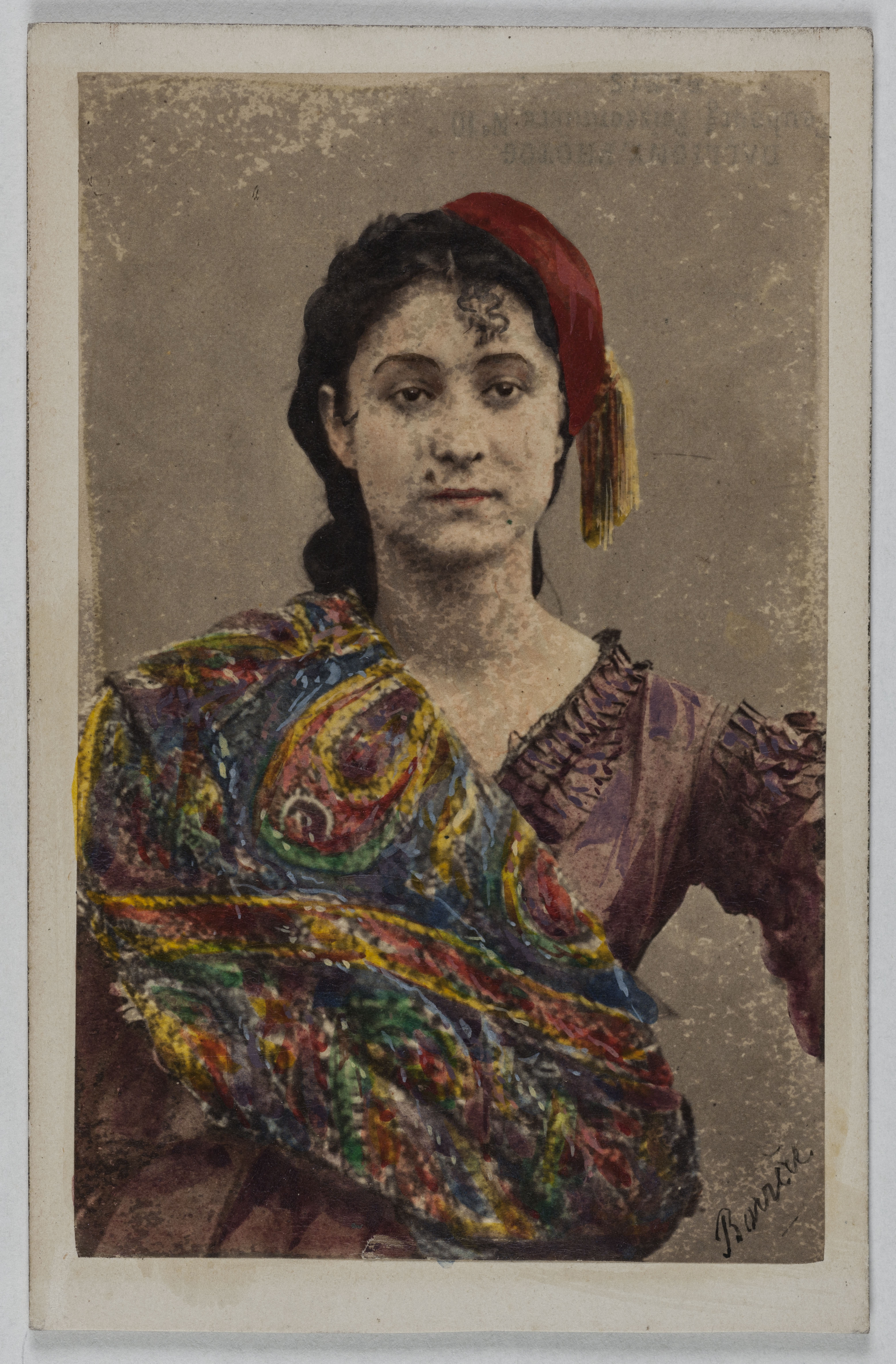 Anonyme, Portrait de Finette, (Joséphine Durwend, dite), (danseuse)