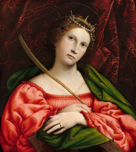 Lorenzo Lotto, Saint Catherine