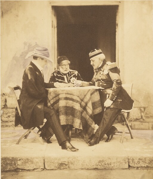 Roger Fenton, The Council of War held on the morning of the taking of the Mamelon.