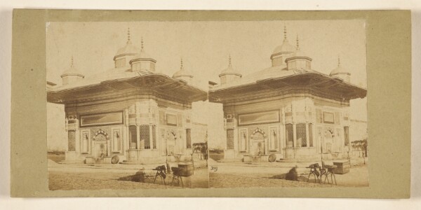 Francis Frith, La fontaine de Selim III, pres de Sainte-Sophie, a Constantinople (no. 1).