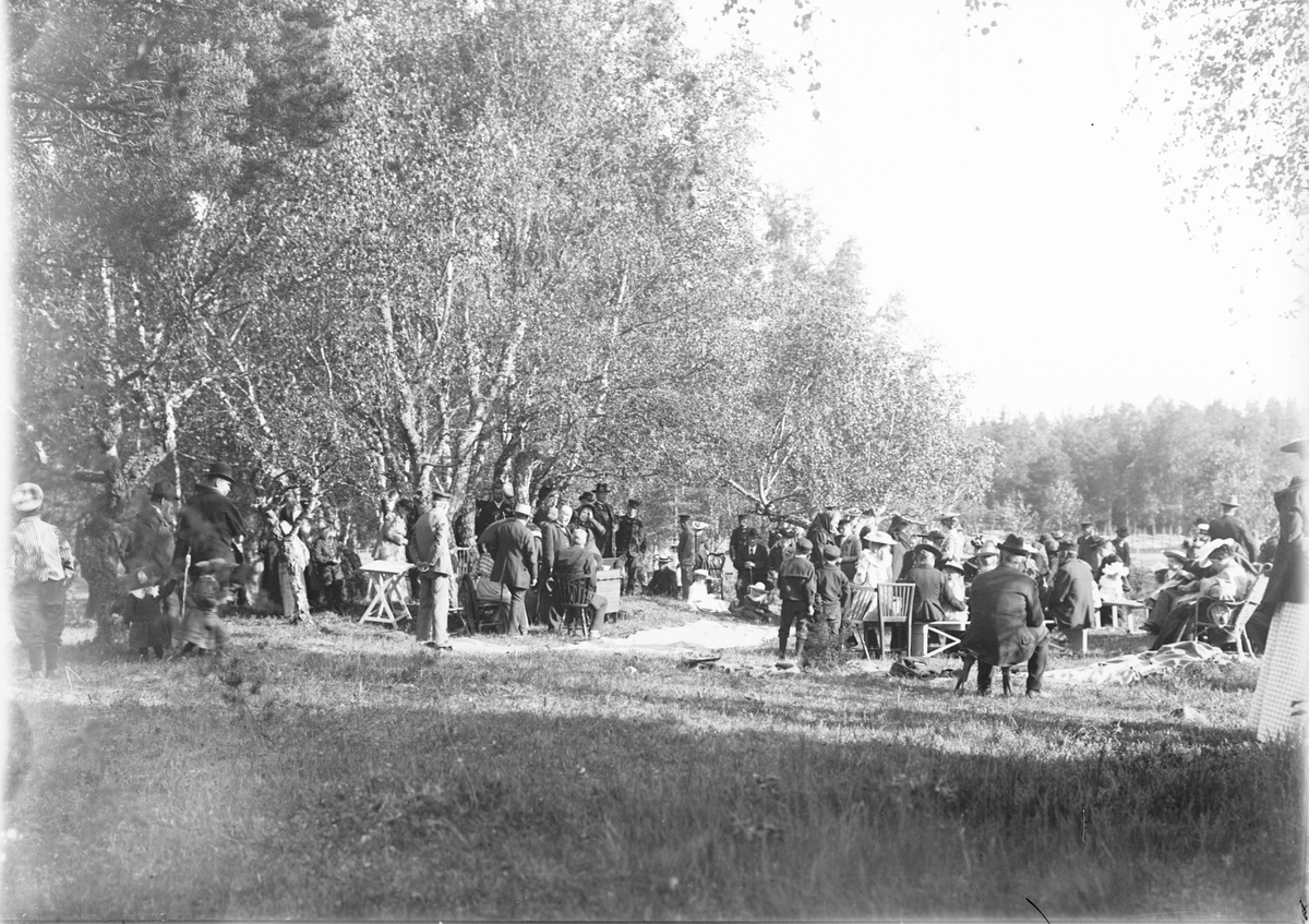 Skötsner-Edhlund, "Fäst" i Klockarhagen, Forsmark, Uppland 1904