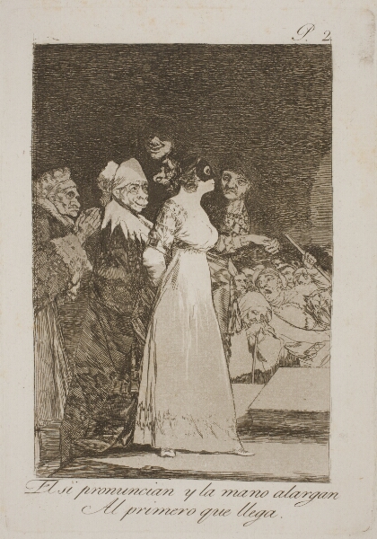 Francisco de Goya, De siger ja og gifter sig med den første den bedste