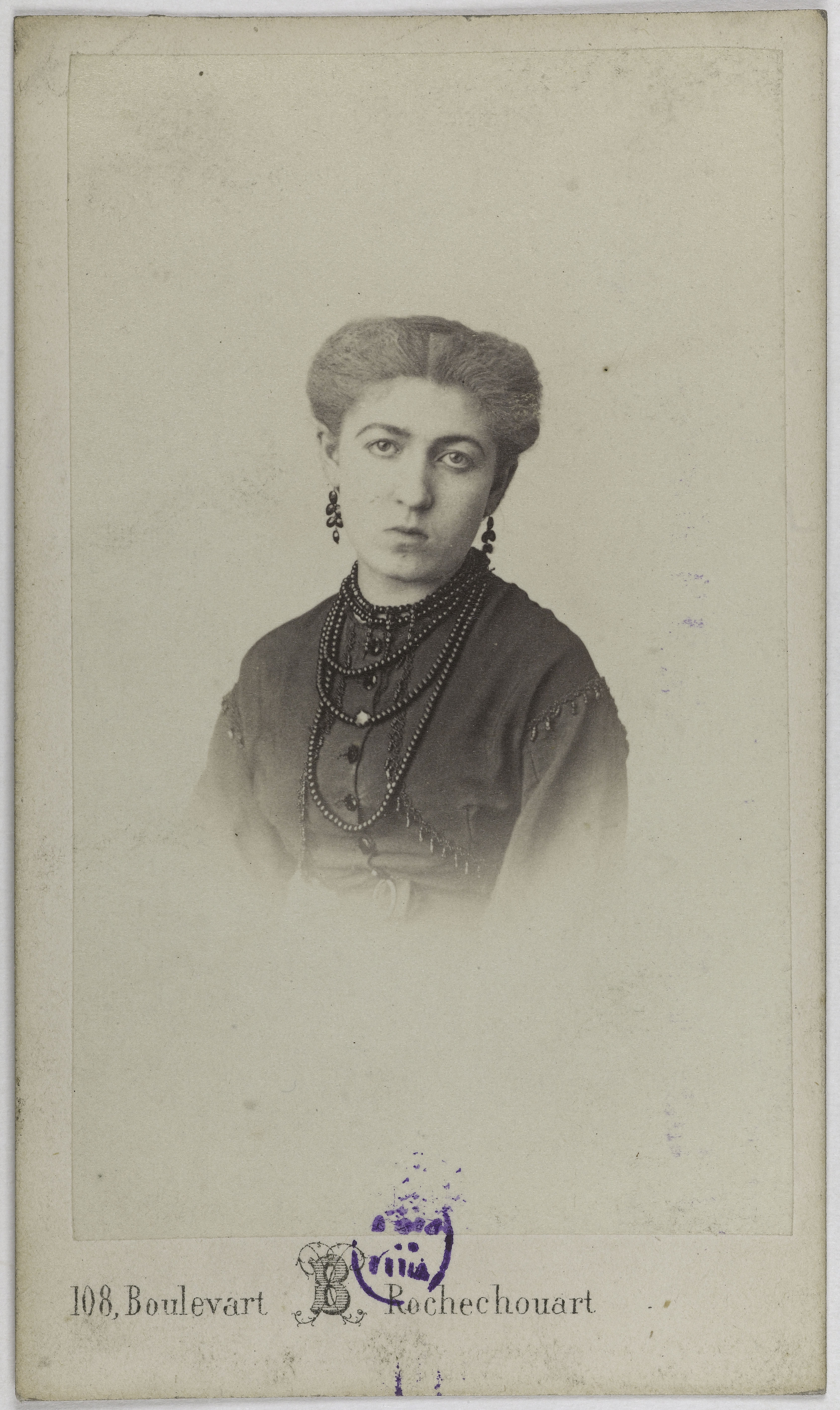 Anonyme, Portrait de Petit Hélène Rose Augustine, (époux Mr Marais), (1852-1879), (actrice)