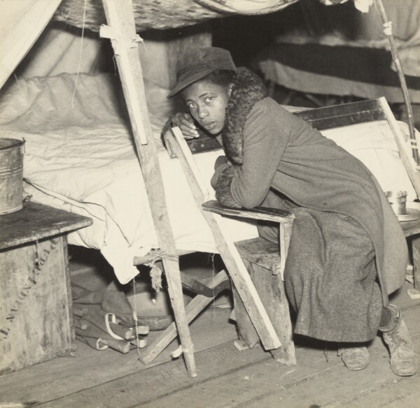 Walker Evans, Flood Refugee, Forrest City, Arkansas