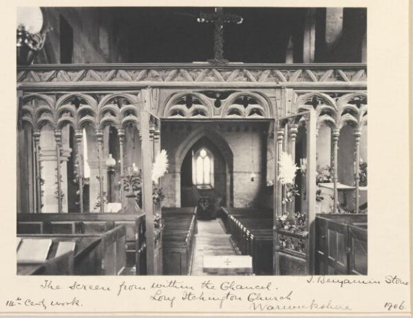 Stone, Benjamin (Sir), National Photographic Record and Survey