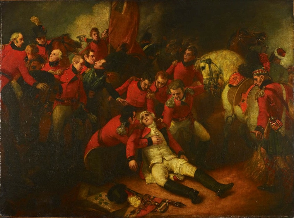Thomas Stothard, Sir Ralph Abercromby (1734-1801) at the Battle of Alexandria