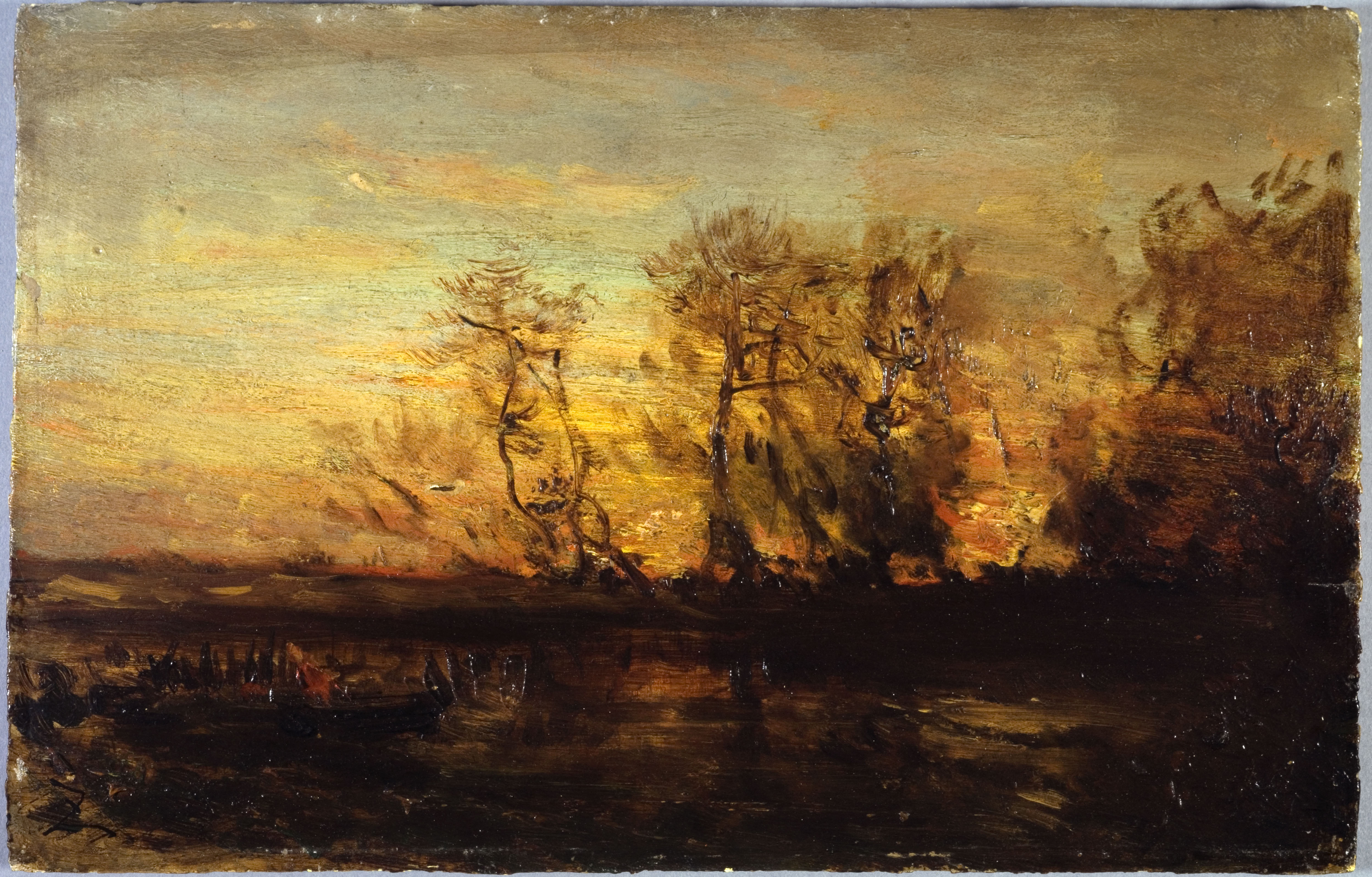 Félix Ziem, Coucher de soleil