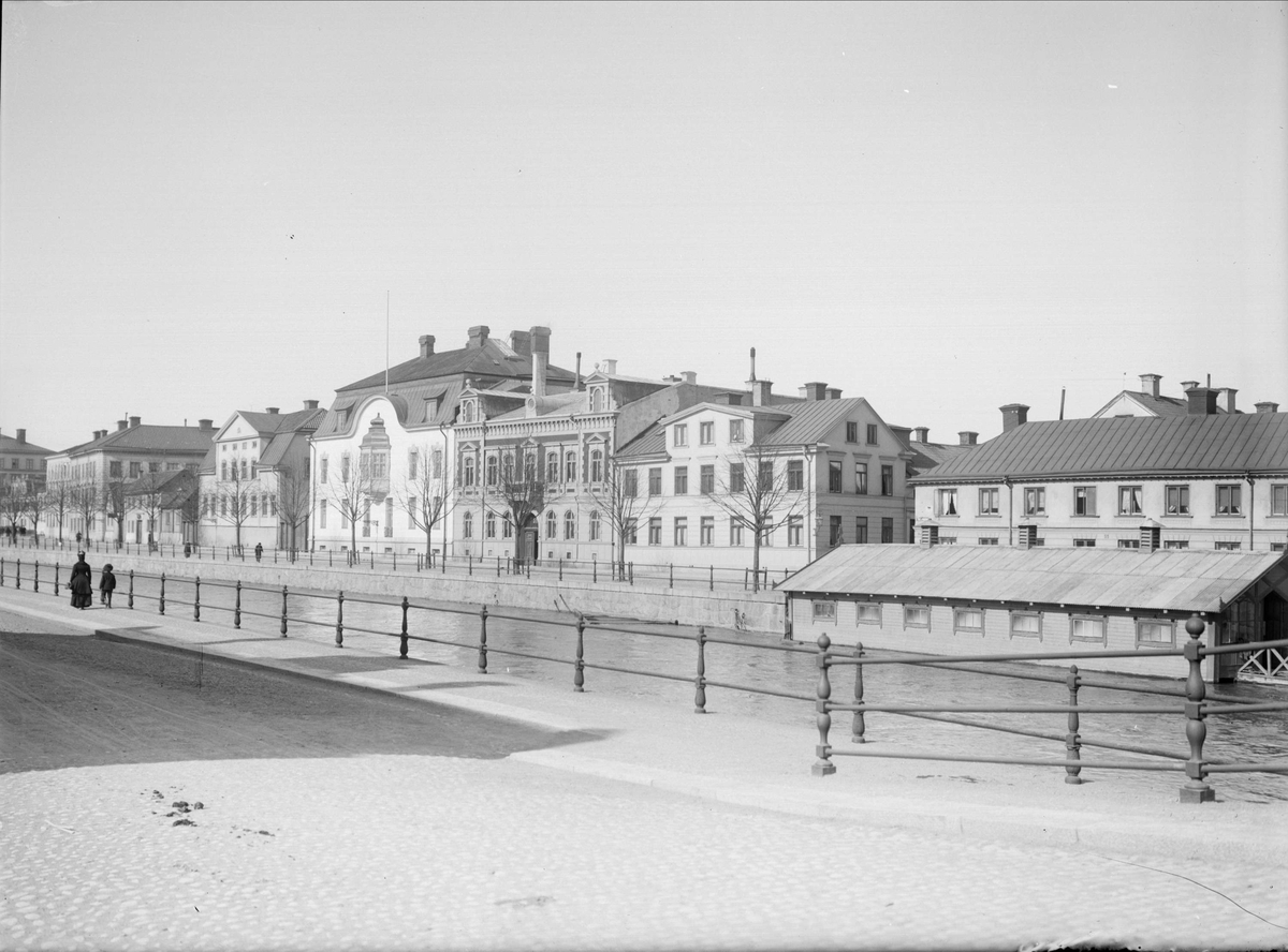 Alfred Dahlgren, Eastern ÅÖnorth from the Icelandic Bridge, Uppsala 1901 - 1902