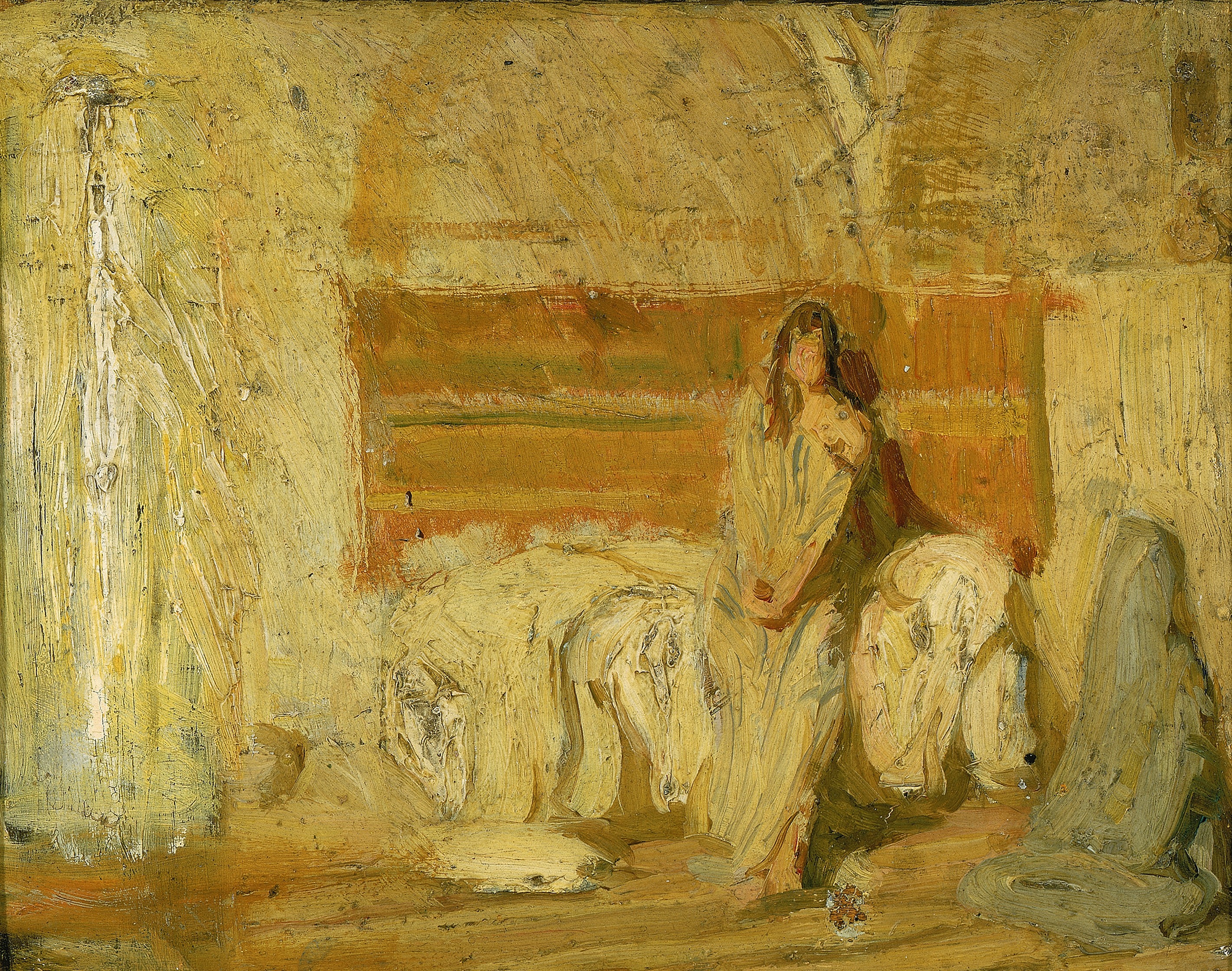Henry Ossawa Tanner, Study for the Annunciation