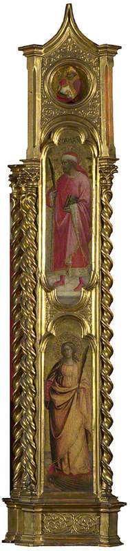 Giovanni dal Ponte, Saints Nicholas, Damian and Margaret: Right Pilaster