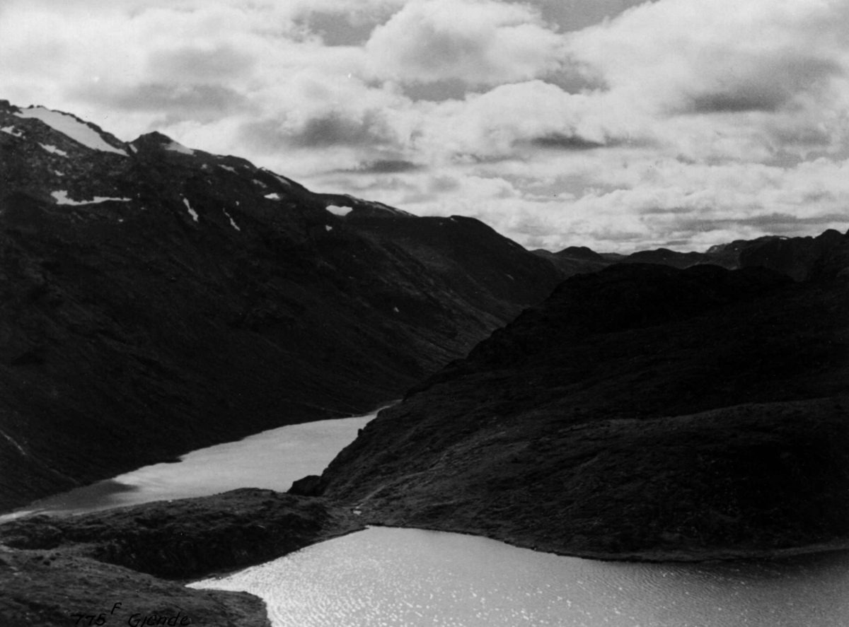Anders Beer Wilse, Landskap, Jotunheimen, Gjende.