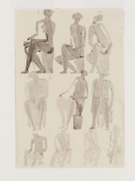 Henry Moore, Seated Figures