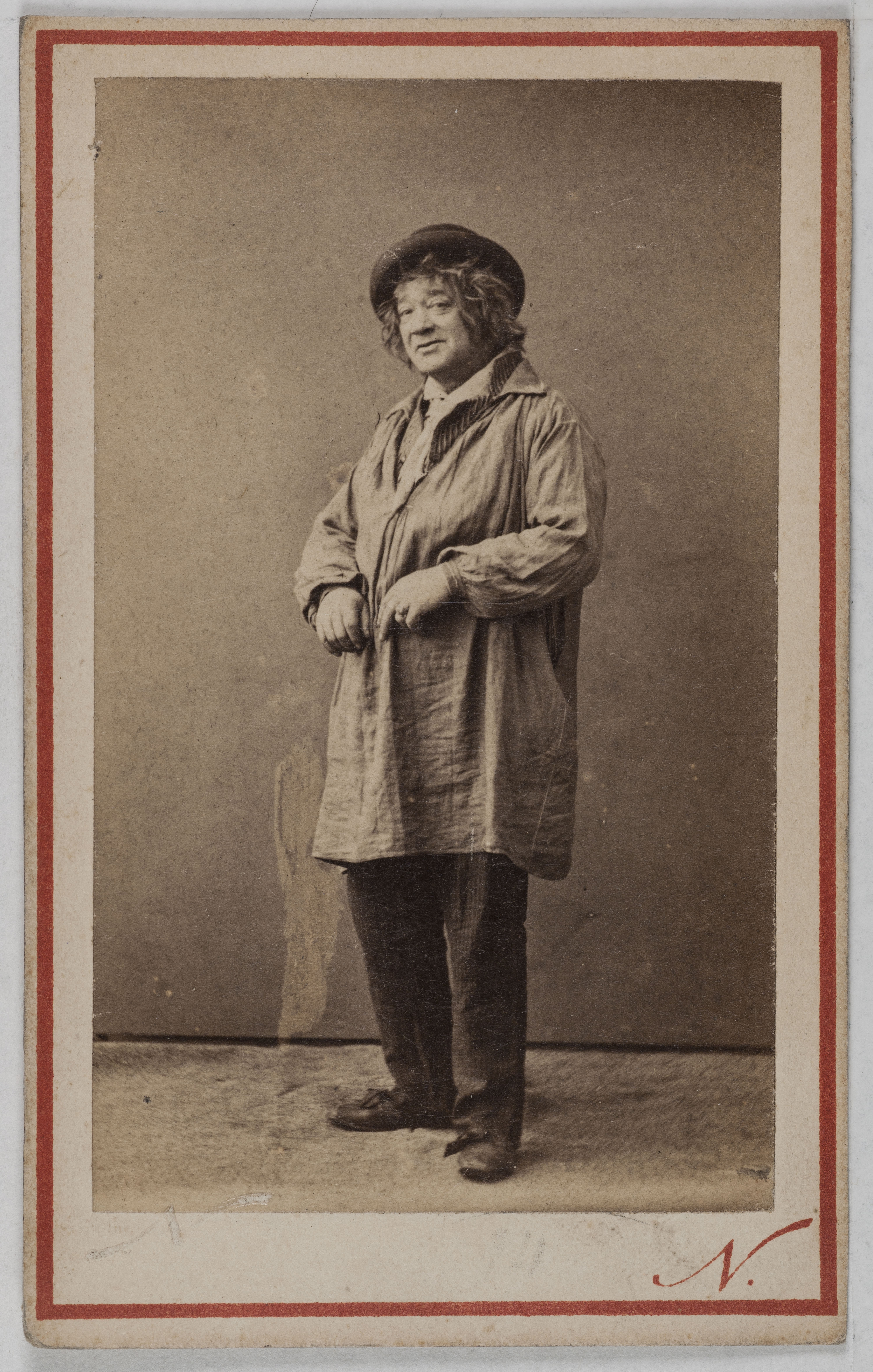 Atelier Nadar, Portrait de Joseph Kelm (1807-1882), chanteur.
