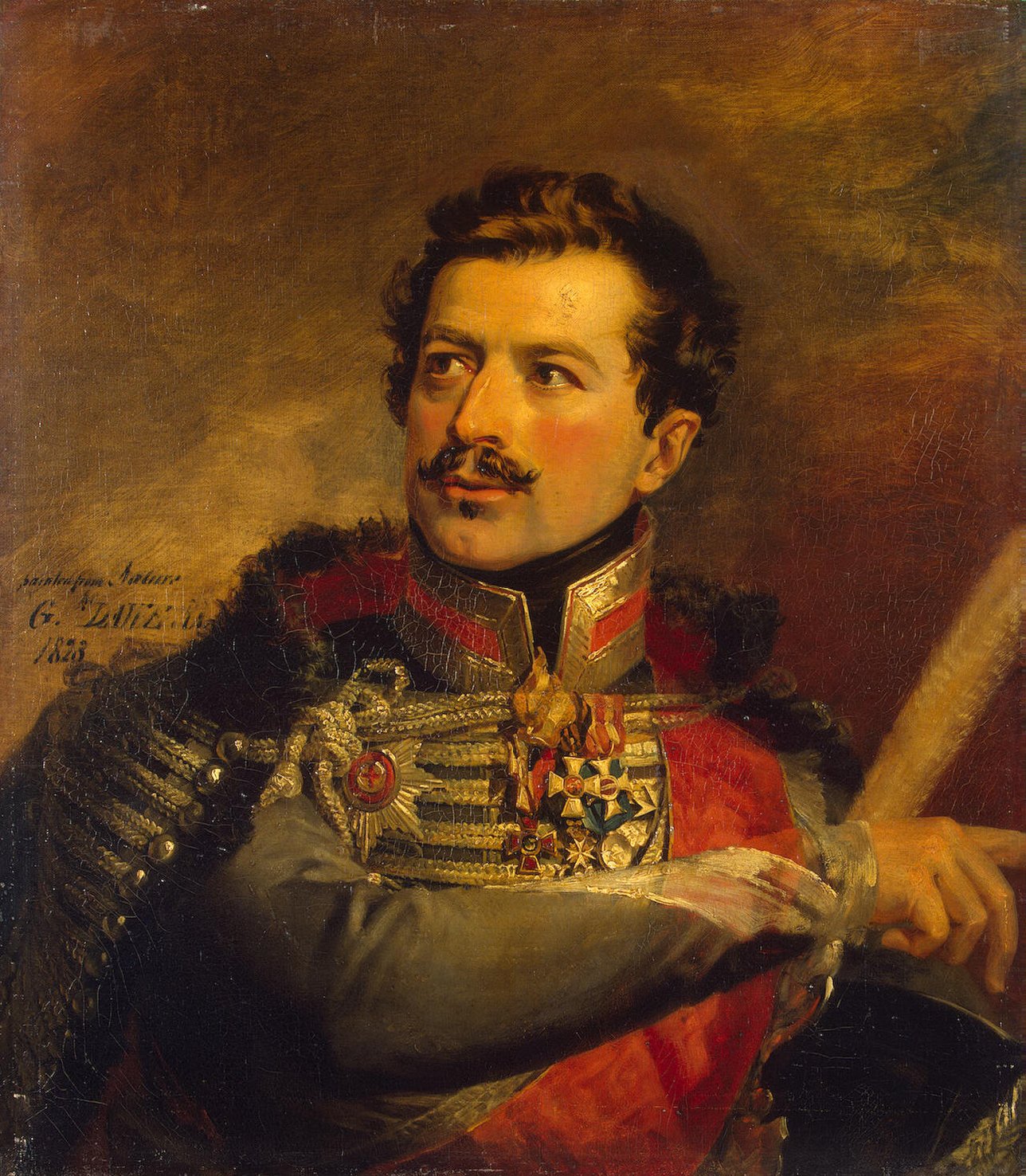 George Dawe, Portrait of Alexander N. Seslavin (1780-1858)