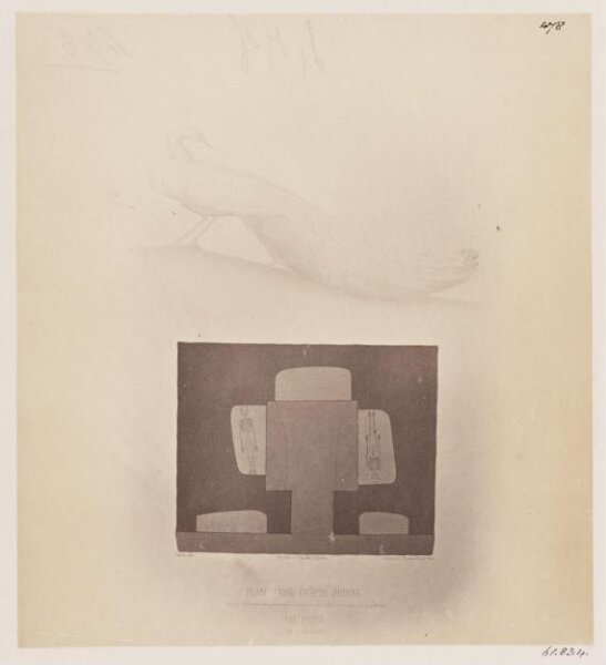 Parker, John Henry, Catacomb of S. Priscilla - A Peacock, side view, A.D. 523