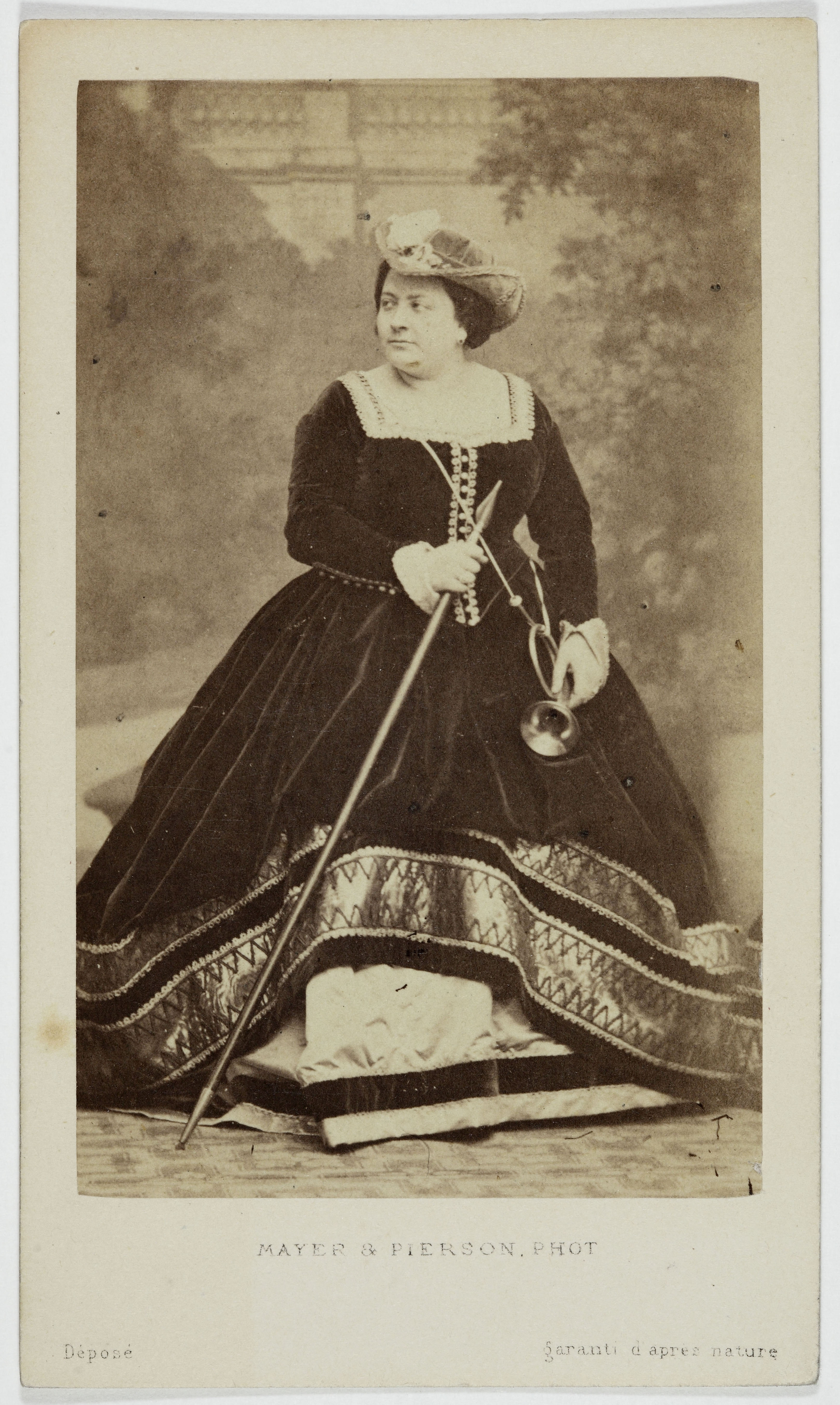 Mayer Frères et Pierson, Portrait d'Alboni, Marietta, (Comtesse Pépoli, 1823-1894), (chanteuse lyrique)