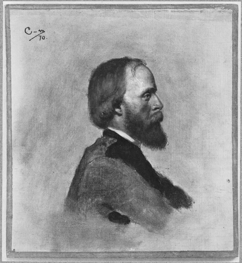 Gustaf Cederström, Gotthard Werner (1837-1903), artist