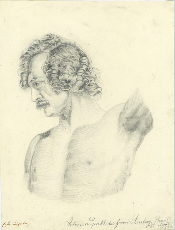 Johann (autor) Spuhl, Etüüd, mehe portree