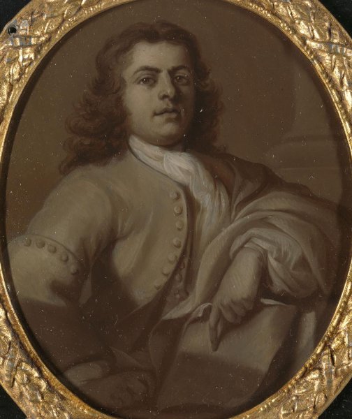 Dionys van Nijmegen, Portrait of Adriaan van der Vliet (1707-77), Poet in Rotterdam