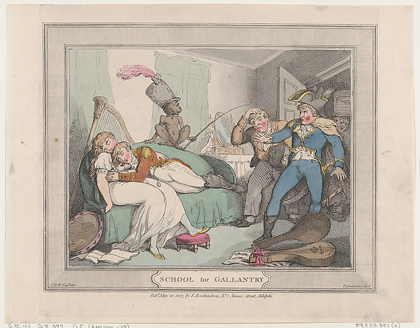 Thomas Rowlandson, School for Gallantry