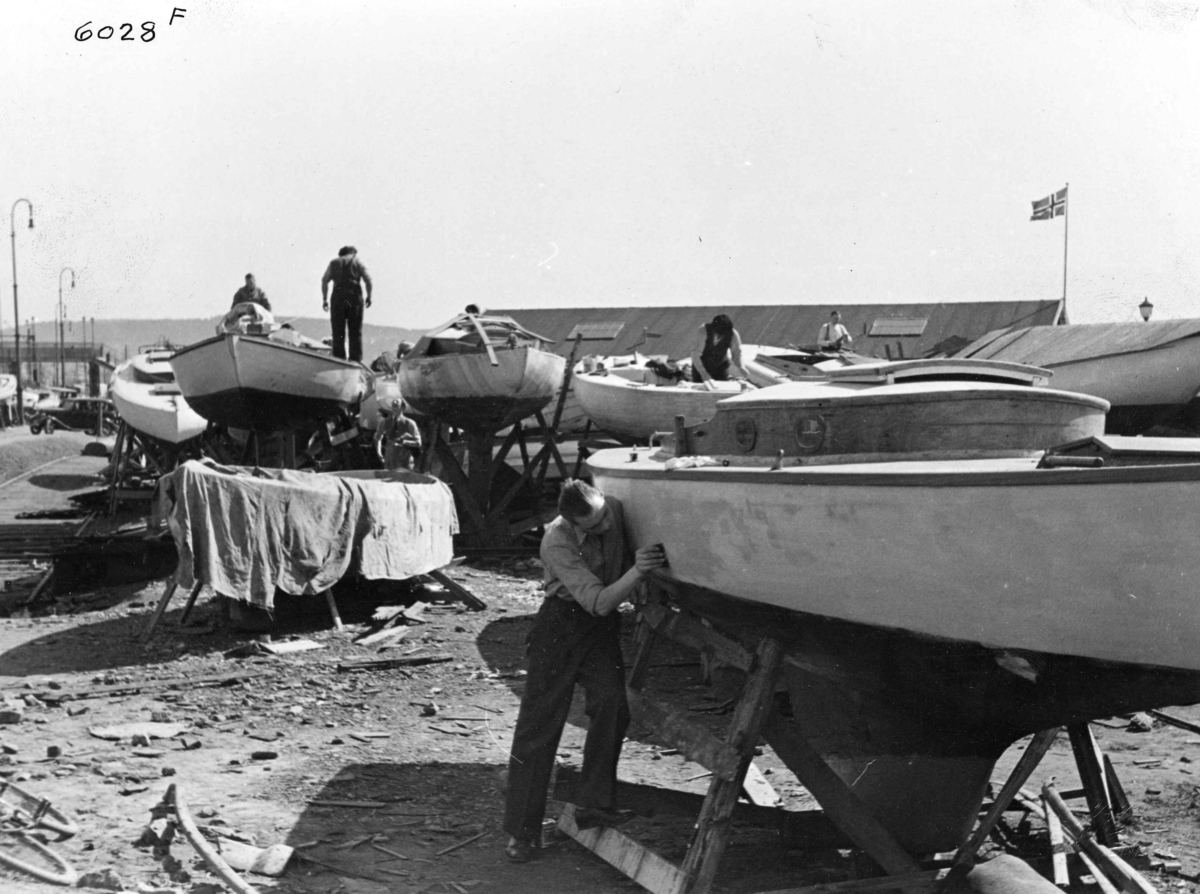 Anders Beer Wilse, Småbåter