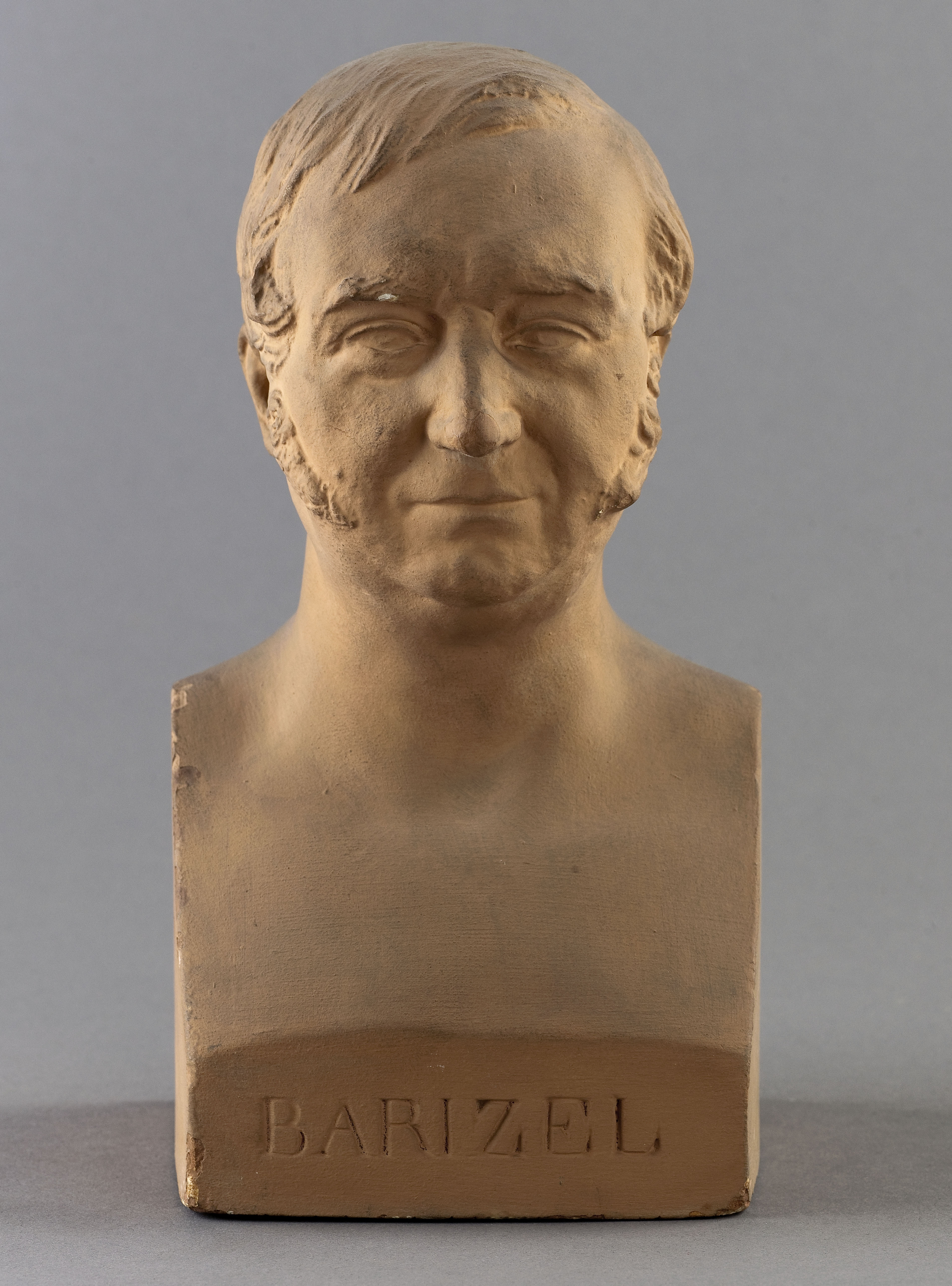 Jean Pierre Dantan, Portrait sérieux de Charles Barizel (1788-1850), bassoniste