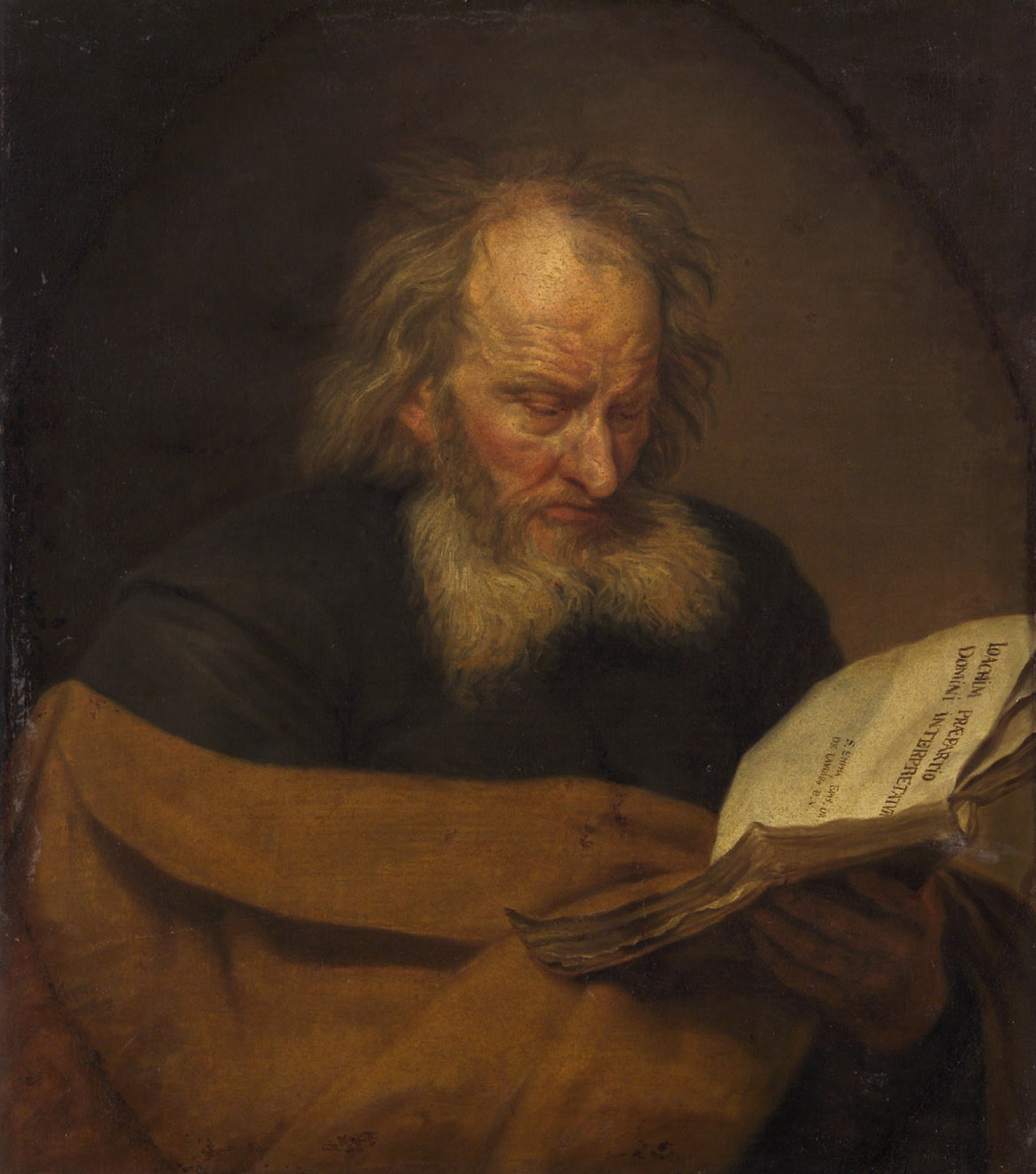 Michaelina Wautier, St Joachim Reading a Book
