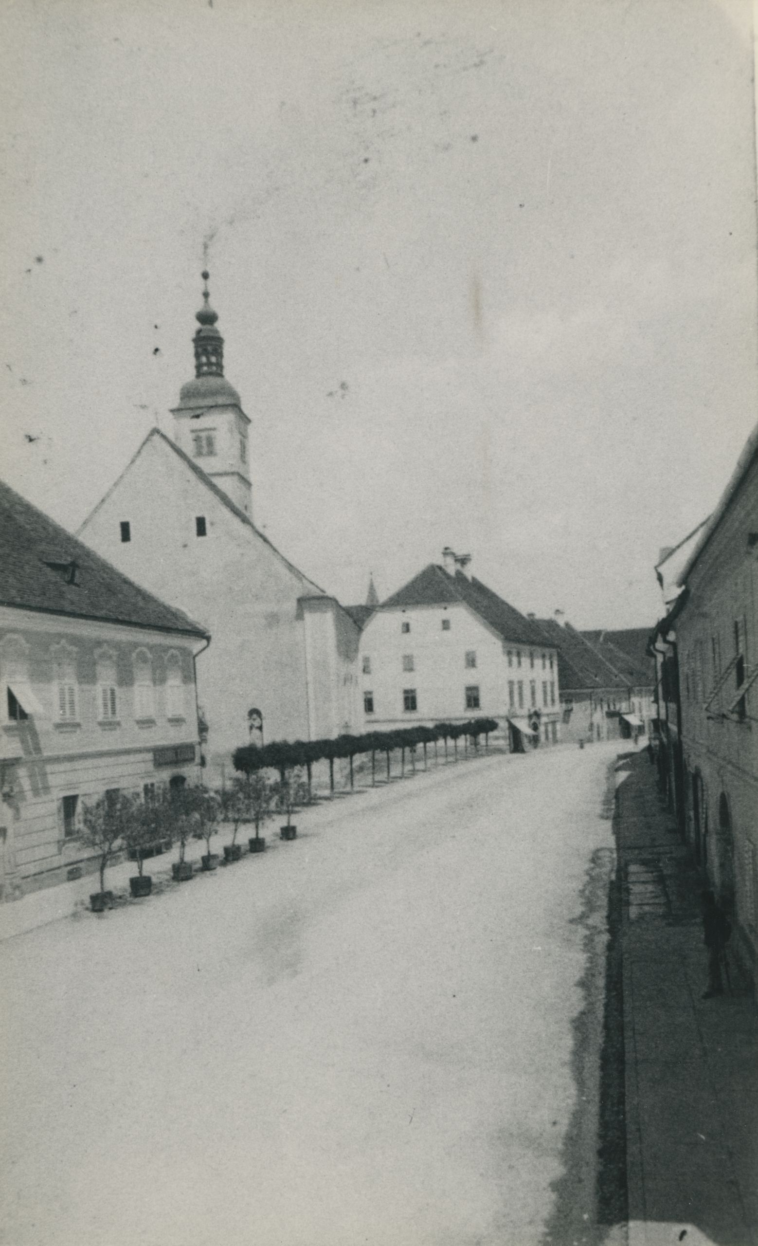neutvrđen autor, Varaždin - Franjevački trg