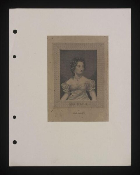 Unknown, Mrs. Horn as Margaret