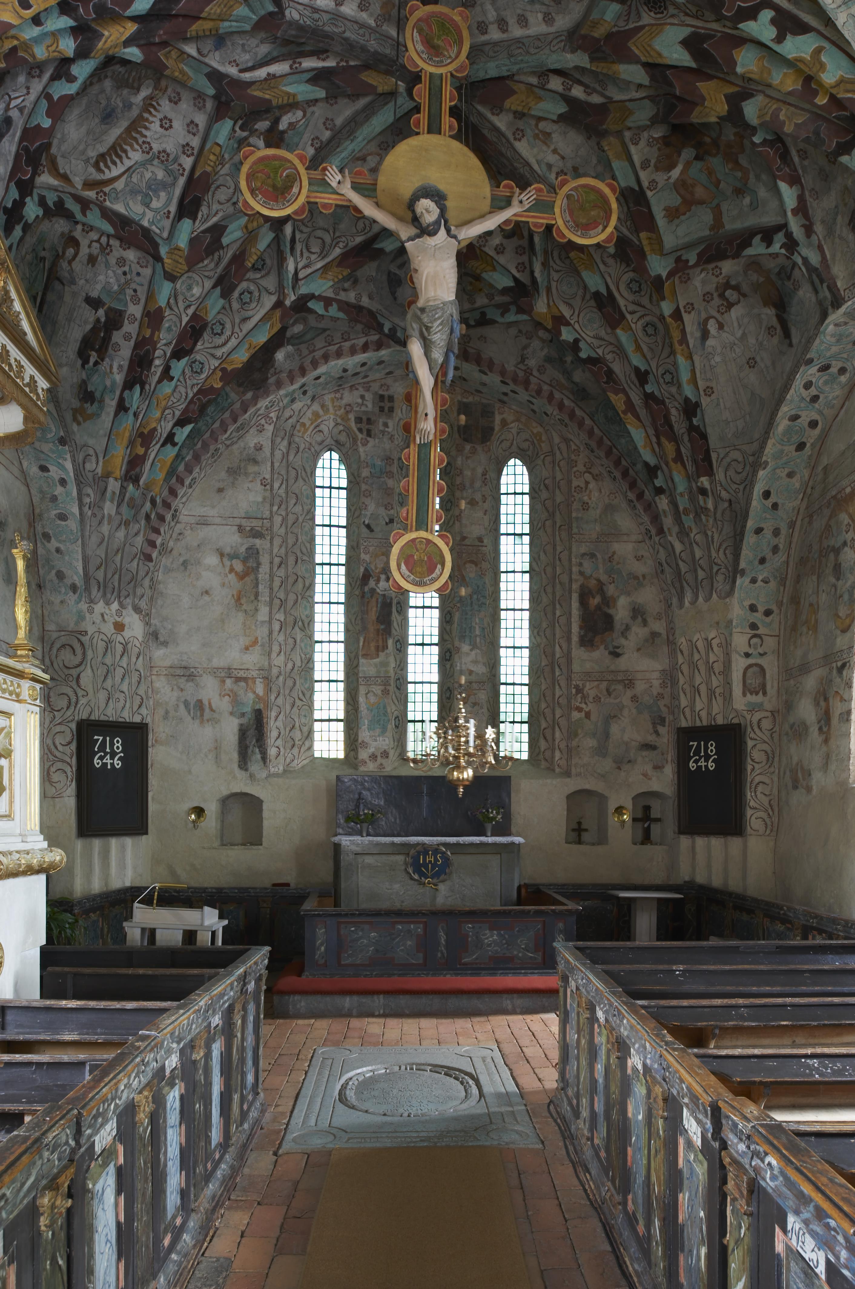 Bengt A Lundberg, Härkeberga kyrka