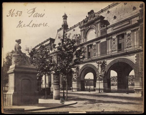 Francis Frith, Paris.  The Louvre