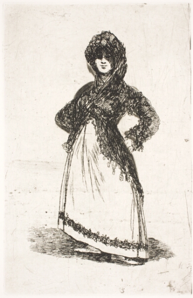 Francisco de Goya, Maja, stående (Maja)