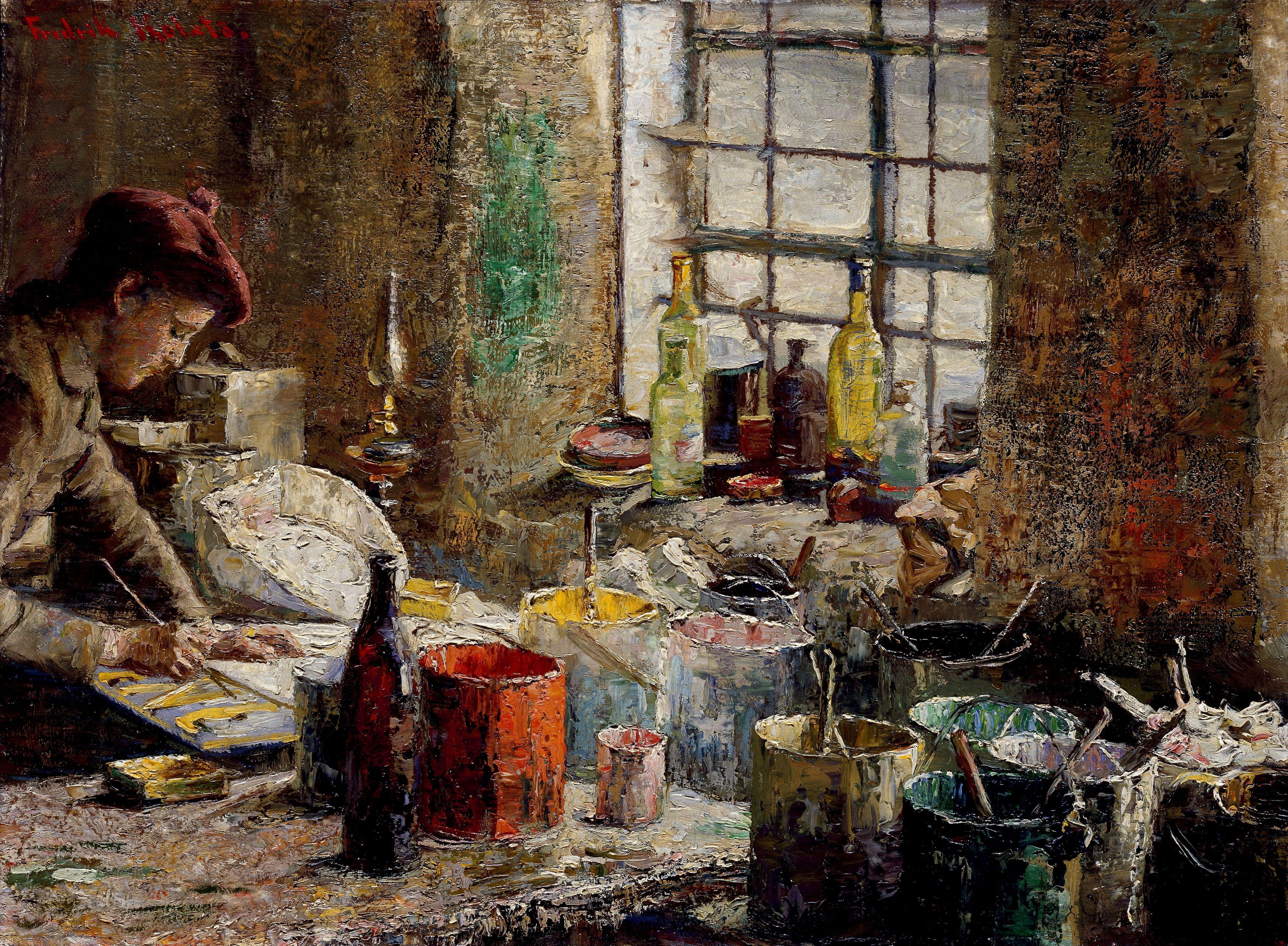Fredrik Kolstø, The Painter's Workshop