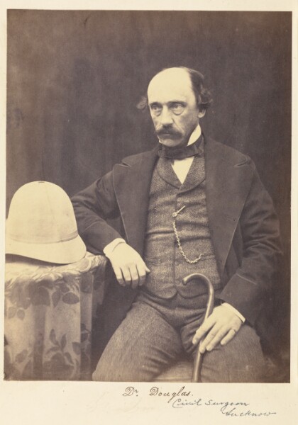 Felice Beato, Doctor Douglas. Civil Surgeon. Lucknow