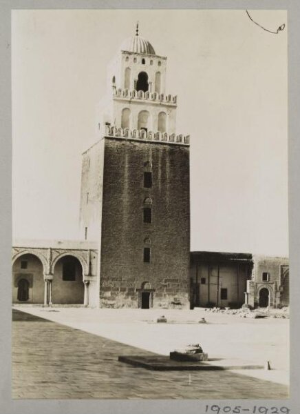 K.A.C. Creswell, The Minaret of the Great Mosque, Kairouan, Tunisia