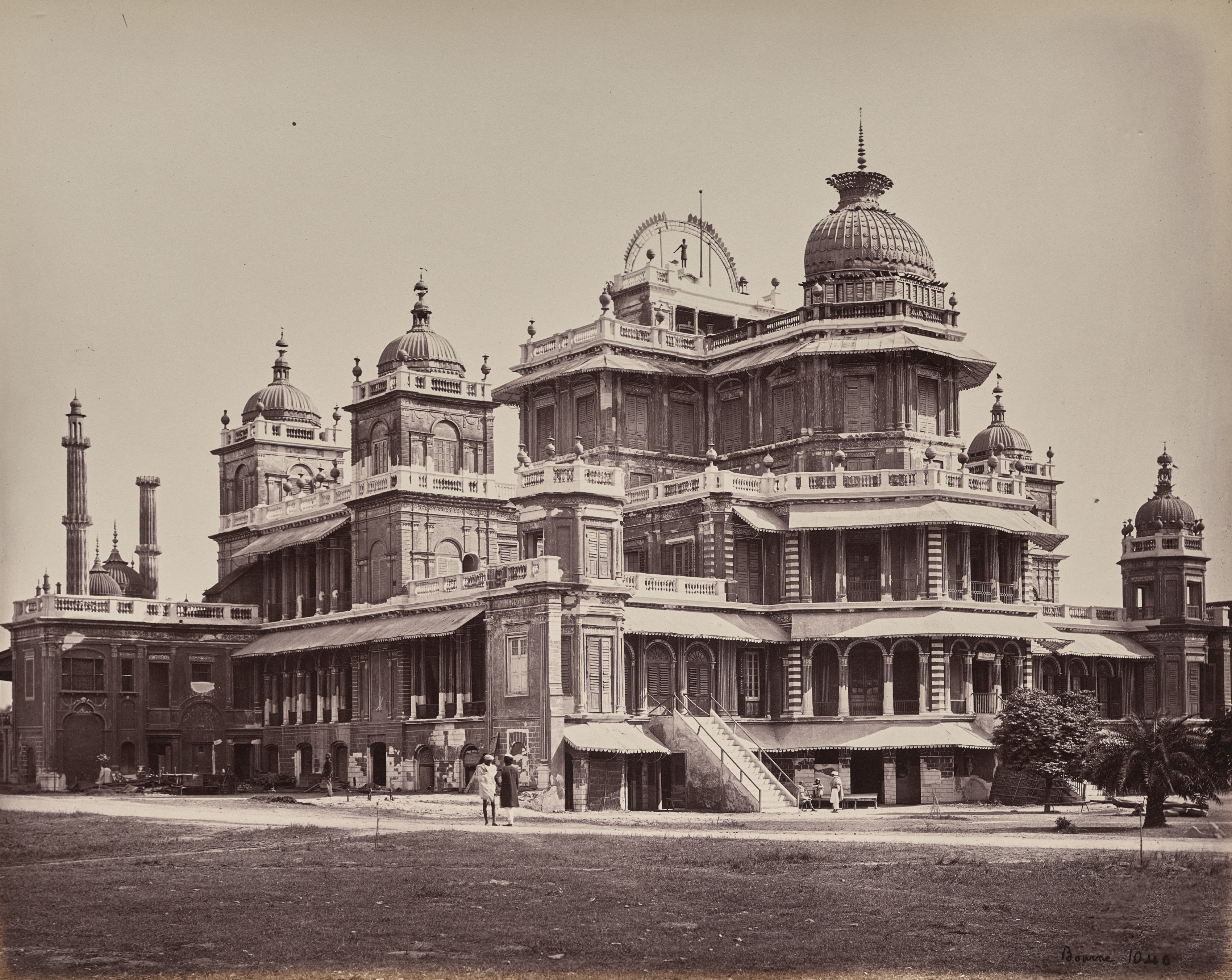 Samuel Bourne, Lucknow. The Kaiser Pass and Southeast View