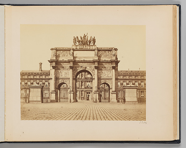 Edouard Baldus, Arc de Triomphe du Carrousel