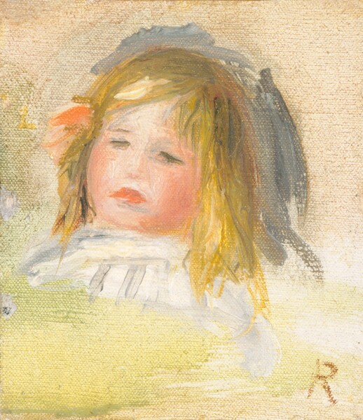 Auguste Renoir, Child with Blond Hair