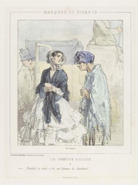Gavarni, Les Lorettes Vieillies