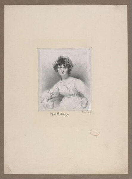Unknown, Mrs. Siddons